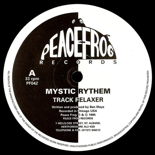 Mystic Rythem : Track Relaxer (12")