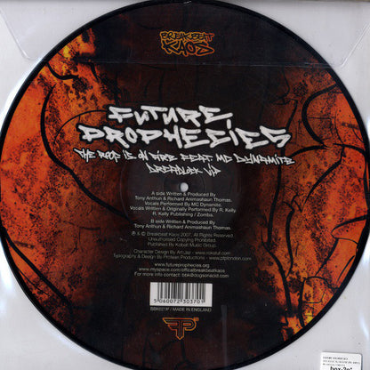 Future Prophecies : The Roof Is On Fire / Dreadlock (VIP) (12", Pic)