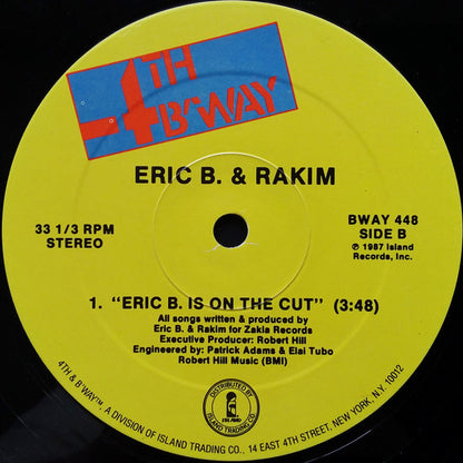 Eric B. & Rakim : I Ain't No Joke (12")