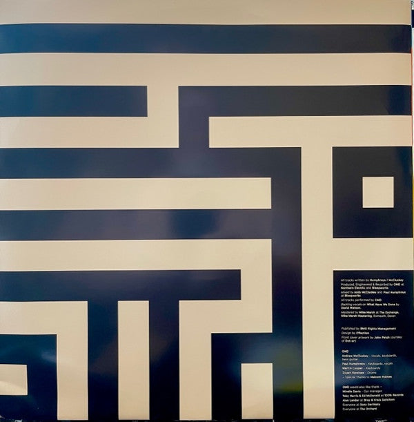 OMD* : The Punishment Of Luxury (LP, Album, Die)