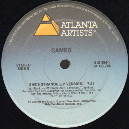 Cameo : She's Strange (12", Single, 53 )