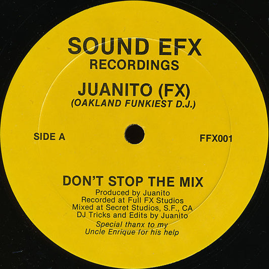 DJ Juanito : Don't Stop The Mix / Cold In Effect (12", Mixed)