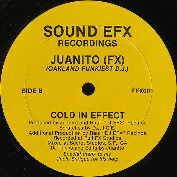 DJ Juanito : Don't Stop The Mix / Cold In Effect (12", Mixed)