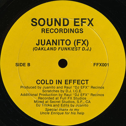 DJ Juanito : Don't Stop The Mix / Cold In Effect (12", Mixed)