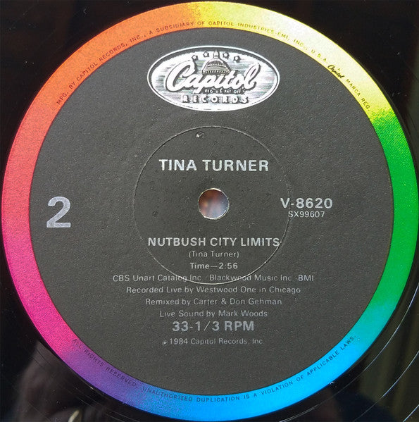 Tina Turner : Private Dancer (12", Single, Jac)