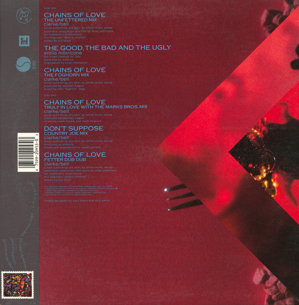 Erasure : Chains Of Love (12", Maxi, All)