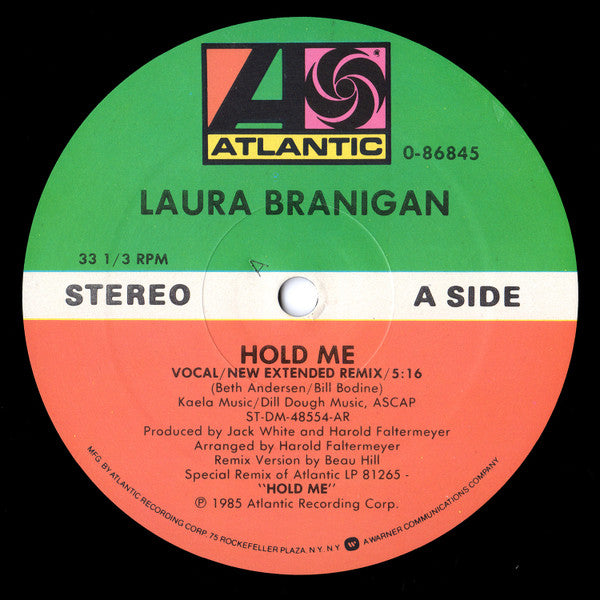 Laura Branigan : Hold Me (12", Single)