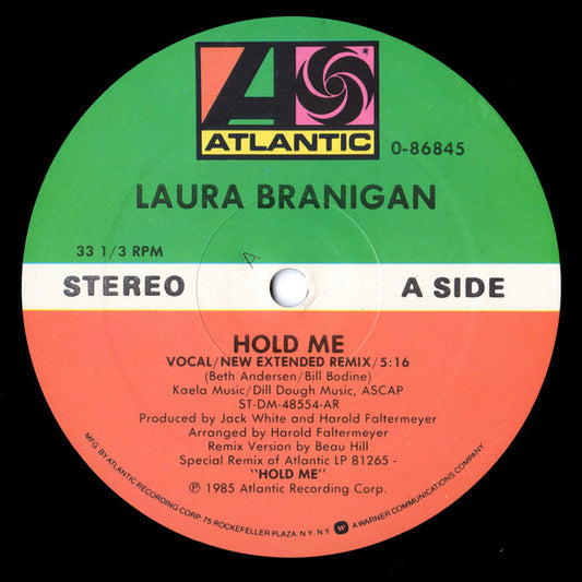Laura Branigan : Hold Me (12", Single)