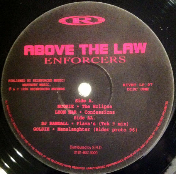 Various : Enforcers (Above The Law) (3x12", Comp + Box)
