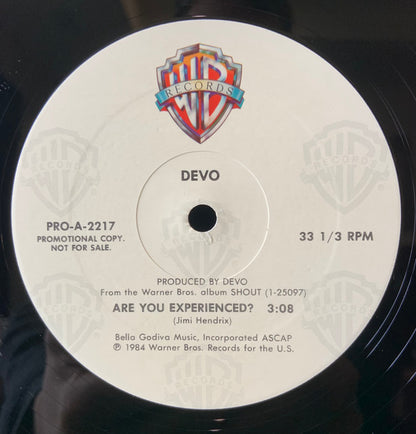 Devo : Are You Experienced? (12", Promo)