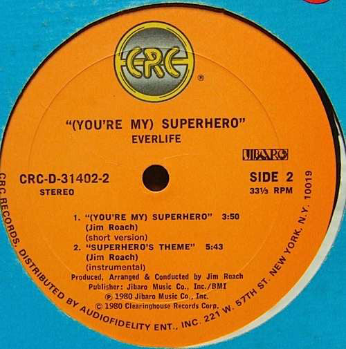 Everlife (2) : (You're My) Superhero (12")