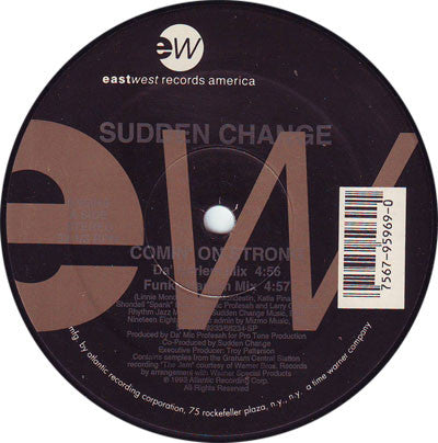 Sudden Change : Comin' On Strong (12")