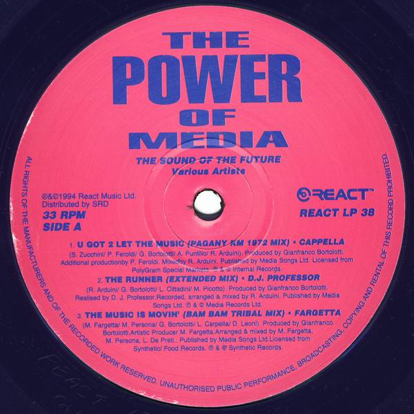Various : The Power Of Media (2xLP, Comp)