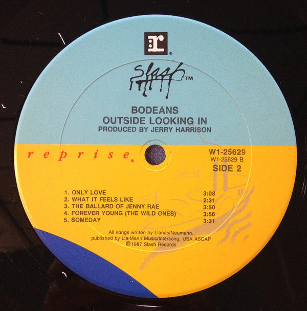 BoDeans : Outside Looking In (LP, Album, Club, Col)