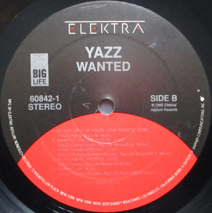 Yazz : Wanted (LP, Album)