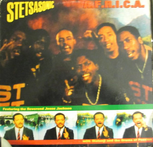 Stetsasonic / Tackhead : A.F.R.I.C.A. / Free South Africa (12", Promo)