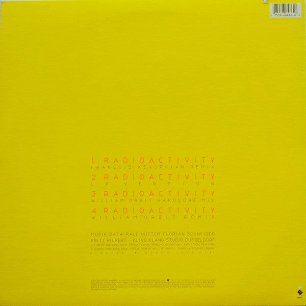 Kraftwerk : Radioactivity (12")