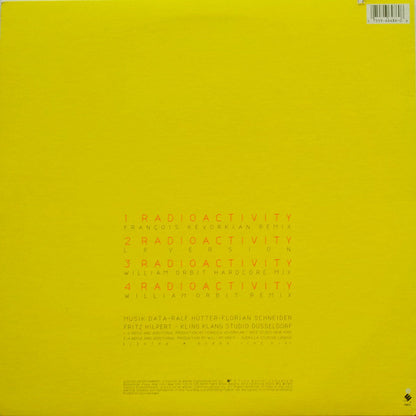 Kraftwerk : Radioactivity (12")