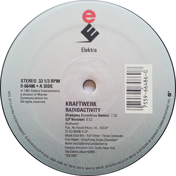 Kraftwerk : Radioactivity (12")