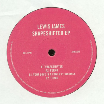 Lewis James (2) : Shapeshifter EP (12", EP)