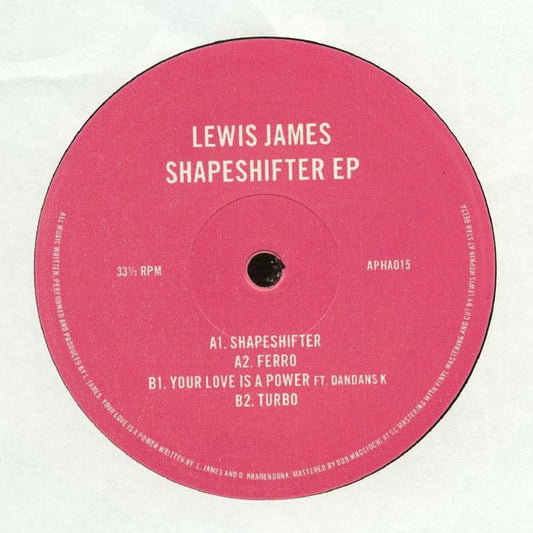 Lewis James (2) : Shapeshifter EP (12", EP)