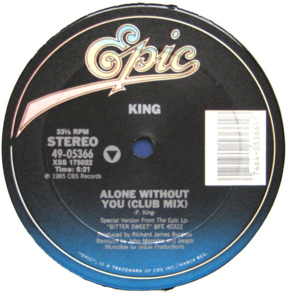King : Alone Without You (12", Single)