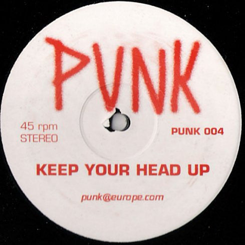 Punk : Keep Your Head Up (12", S/Sided, Promo, Unofficial)