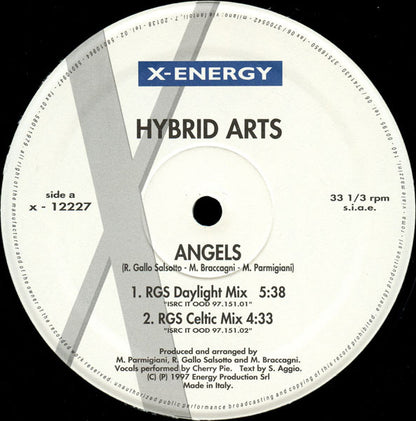Hybrid Arts : Angels (12")