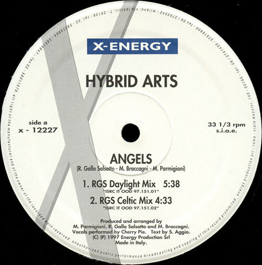 Hybrid Arts : Angels (12")
