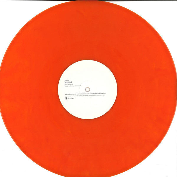 Saturne : Trace Elements (12", EP, Ora)
