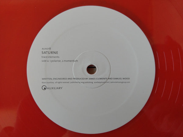 Saturne : Trace Elements (12", EP, Ora)
