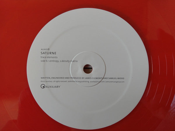 Saturne : Trace Elements (12", EP, Ora)