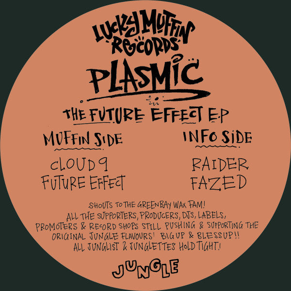 Plasmic : The Future Effect EP (12", EP)