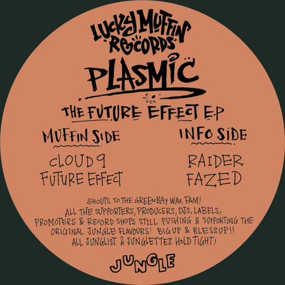 Plasmic : The Future Effect EP (12", EP)