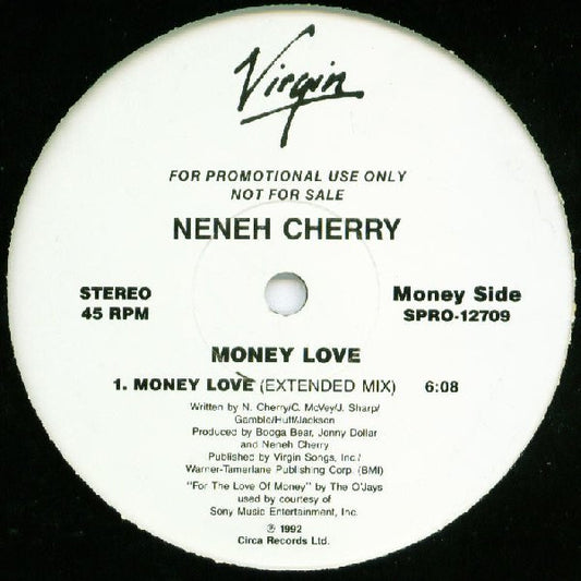 Neneh Cherry : Money Love (12", Promo)