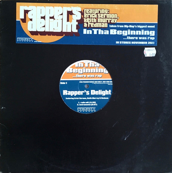 Erick Sermon, Keith Murray & Redman : Rapper's Delight (12", Promo)