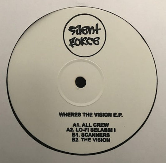 Various : Where's The Vision E.P. (12", EP, Ltd, W/Lbl)