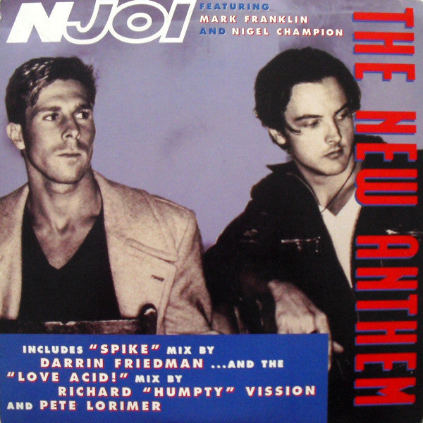 NJoi* Featuring Mark Franklin (2) And Nigel Champion : The New Anthem (12")