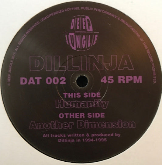 Dillinja : Another Dimension / Humanity  (12")