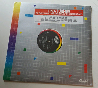Tina Turner : We Don't Need Another Hero (Thunderdome) (12", Single, Promo)