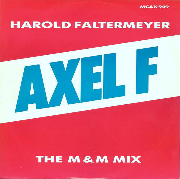 Harold Faltermeyer : Axel F (The M & M Mix) (12", Single)