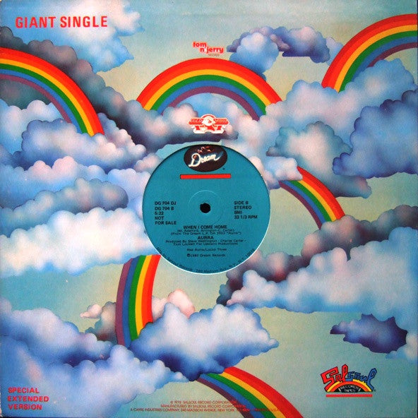 Aurra : In The Mood (To Groove) / When I Come Home (12", Promo)