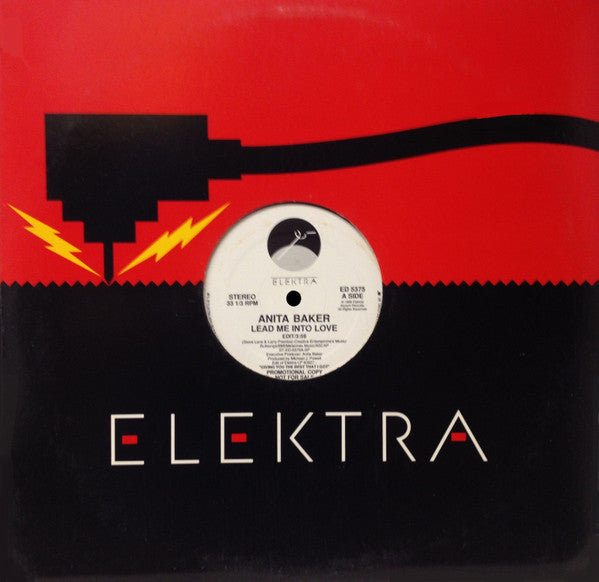 Anita Baker : Lead Me Into Love (12", Promo)