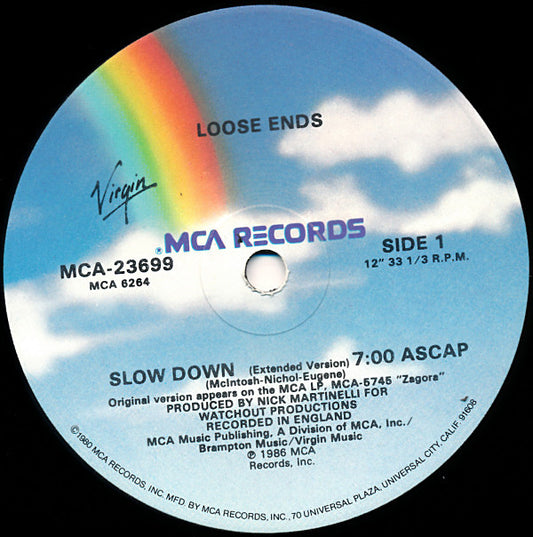 Loose Ends : Slow Down (12")