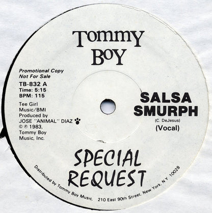 Special Request (2) : Salsa Smurph (12", Promo)