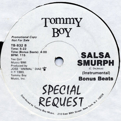 Special Request (2) : Salsa Smurph (12", Promo)