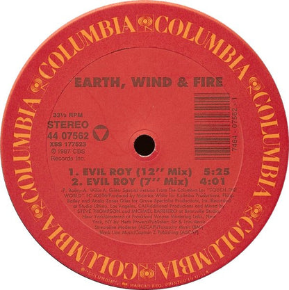 Earth, Wind & Fire : Evil Roy (12")
