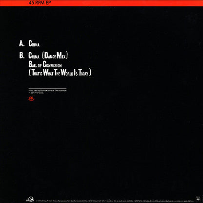 Red Rockers : China (12", EP, Pit)