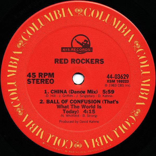 Red Rockers : China (12", EP, Pit)