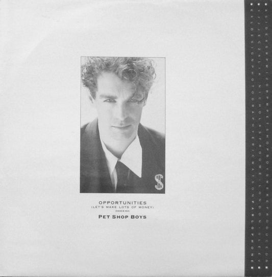 Pet Shop Boys : Opportunities (Let's Make Lots Of Money) (Dance Mix) (12", Single)
